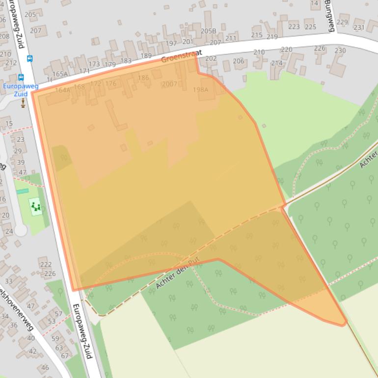 Kaart van postcodegebied 6374JV.