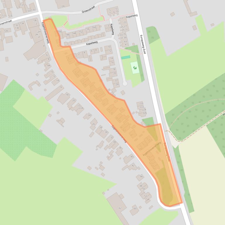 Kaart van postcodegebied 6374KB.