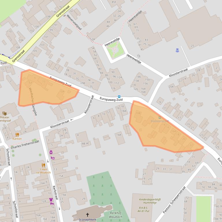 Kaart van postcodegebied 6374KR.