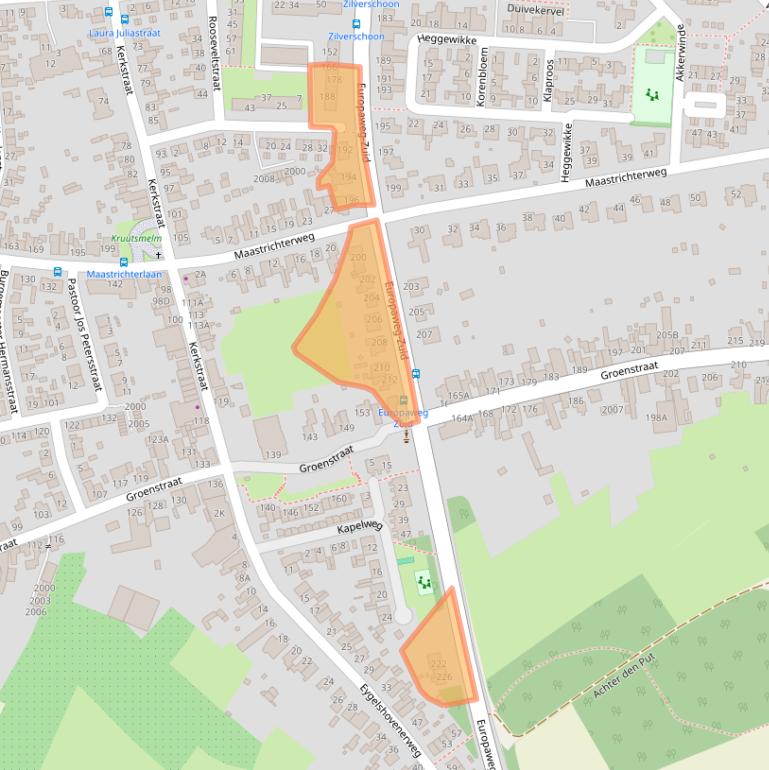 Kaart van postcodegebied 6374KW.