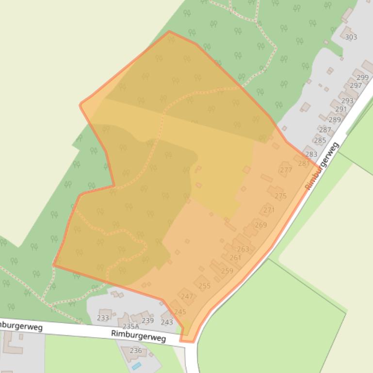 Kaart van postcodegebied 6374LB.