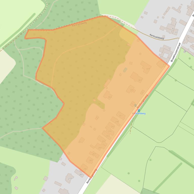 Kaart van postcodegebied 6374LC.