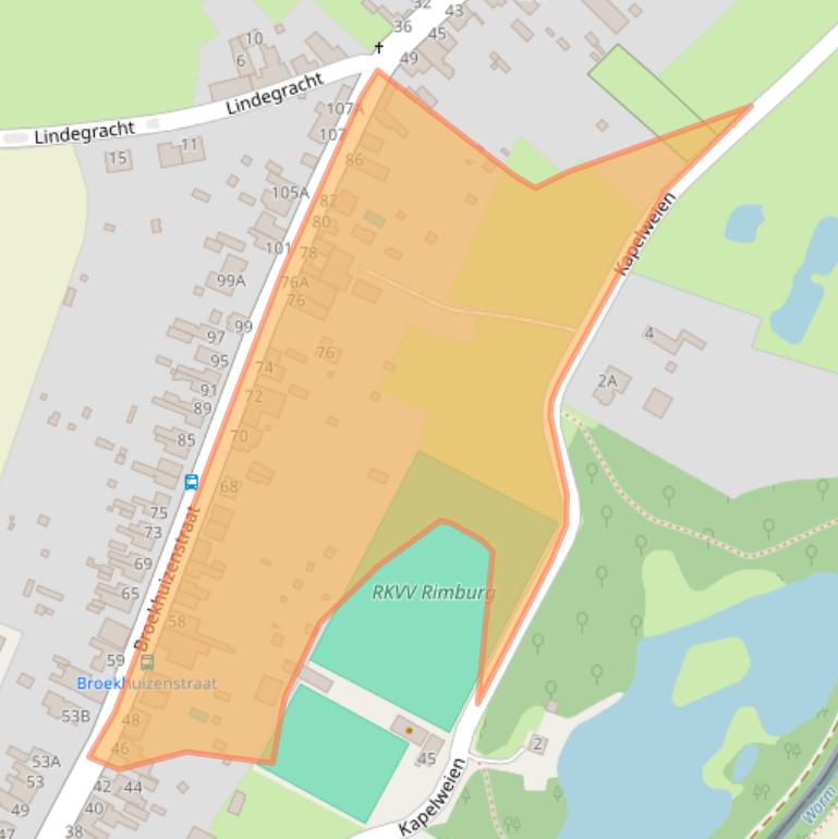 Kaart van postcodegebied 6374LM.