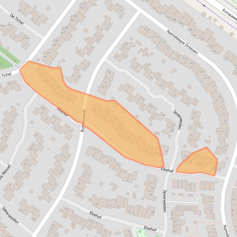 Kaart van postcodegebied 6374MK.