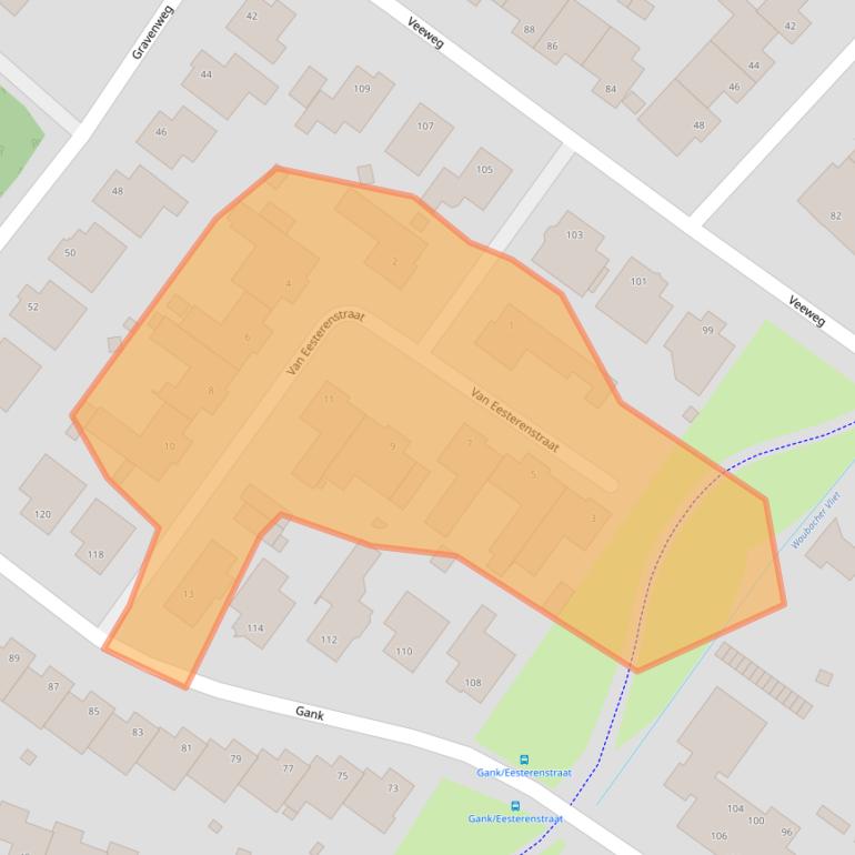 Kaart van postcodegebied 6374PD.