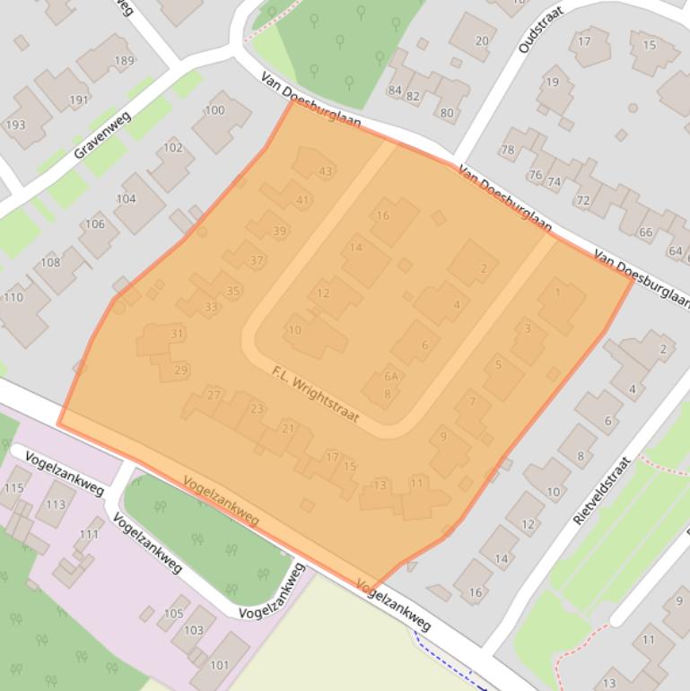 Kaart van postcodegebied 6374PN.