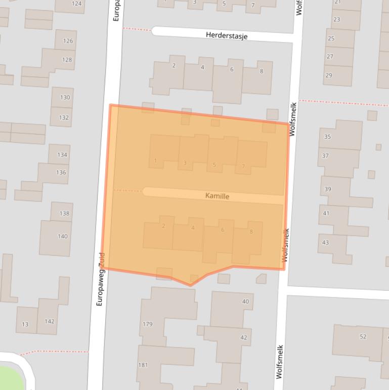 Kaart van postcodegebied 6374RL.