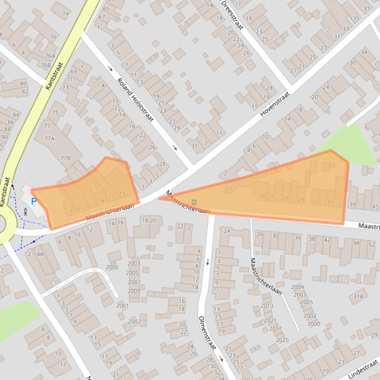 Kaart van postcodegebied 6374VL.