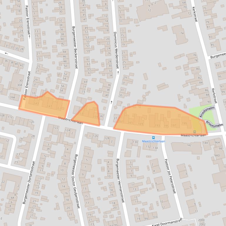Kaart van postcodegebied 6374VP.