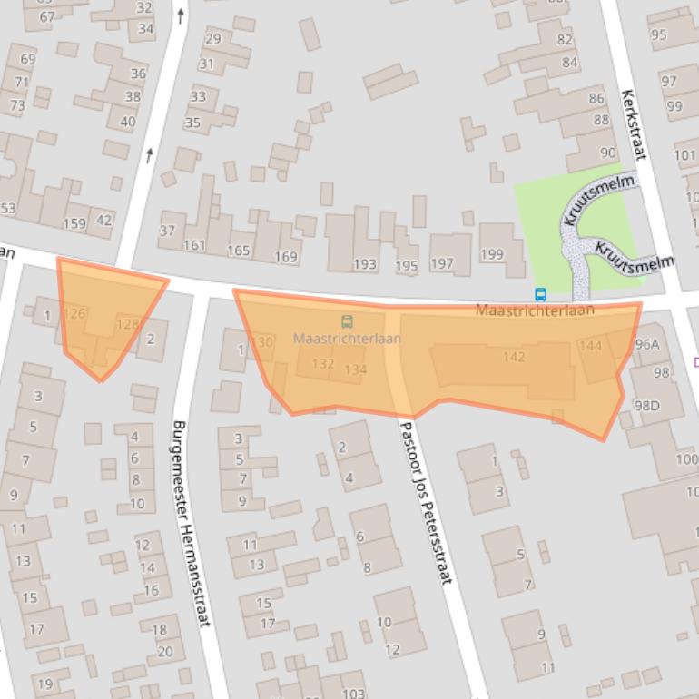 Kaart van postcodegebied 6374VT.