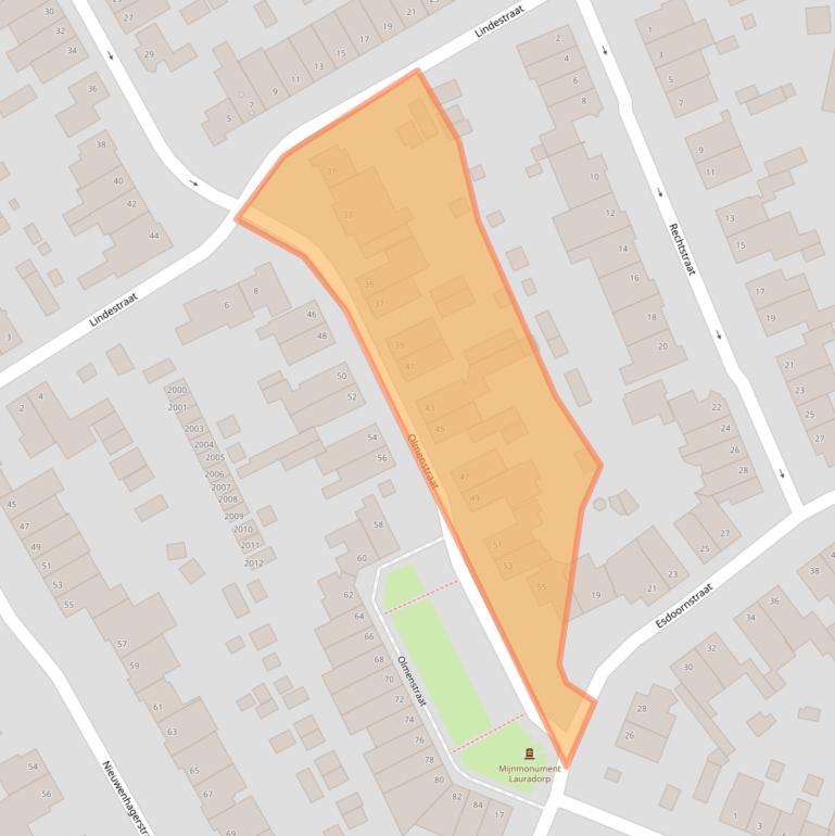 Kaart van postcodegebied 6374VW.