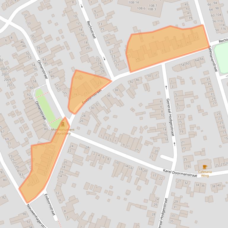 Kaart van postcodegebied 6374XK.