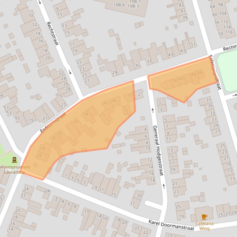 Kaart van postcodegebied 6374XM.