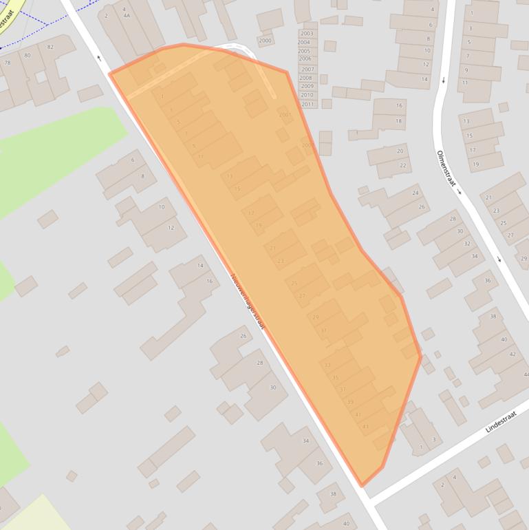 Kaart van postcodegebied 6374XN.