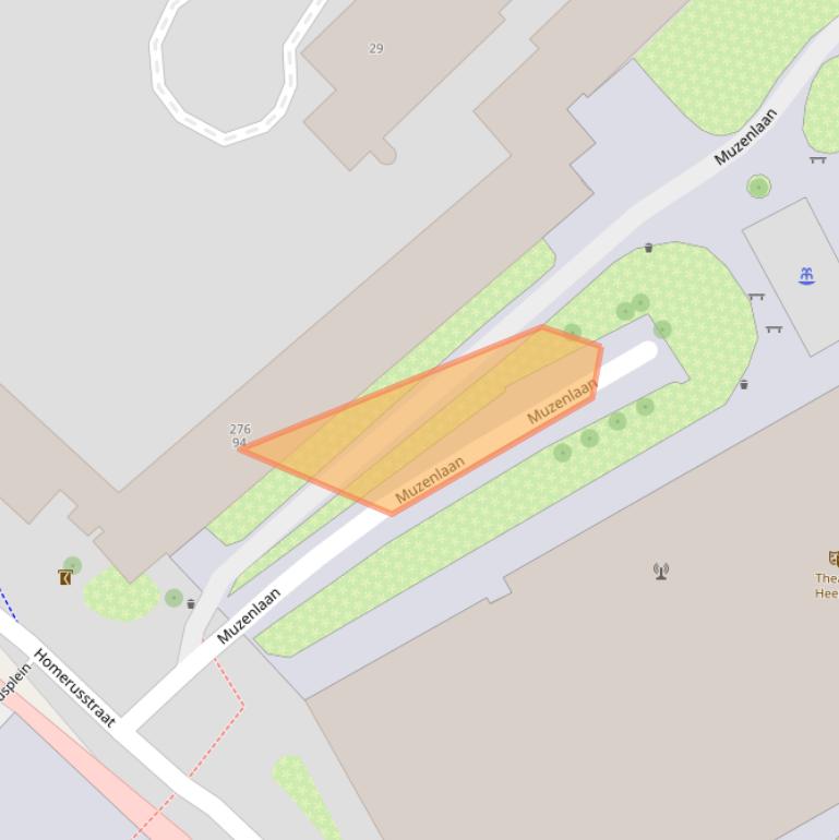 Kaart van postcodegebied 6411AD.