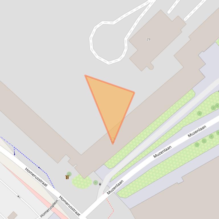 Kaart van postcodegebied 6411AG.