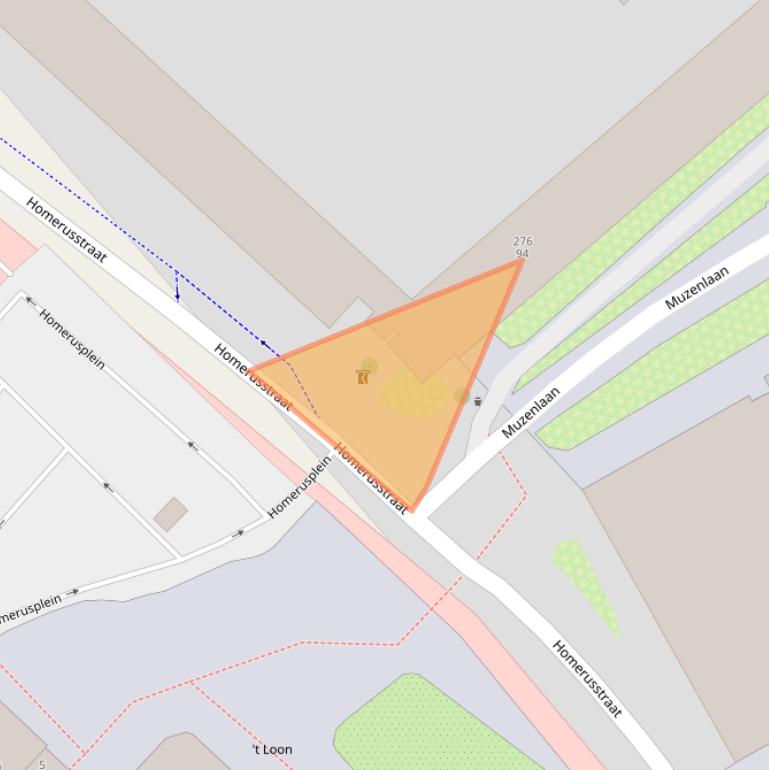 Kaart van postcodegebied 6411AK.