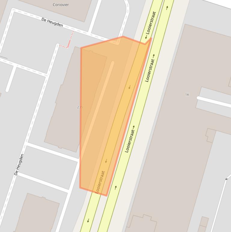 Kaart van postcodegebied 6411DT.