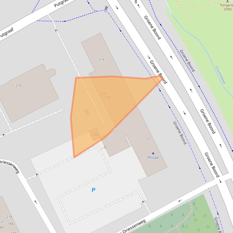 Kaart van postcodegebied 6411KN.