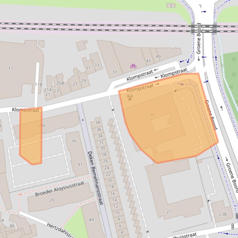 Kaart van postcodegebied 6411KT.