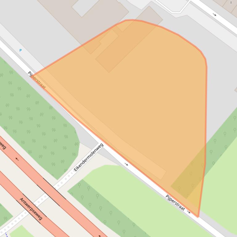 Kaart van postcodegebied 6411TG.