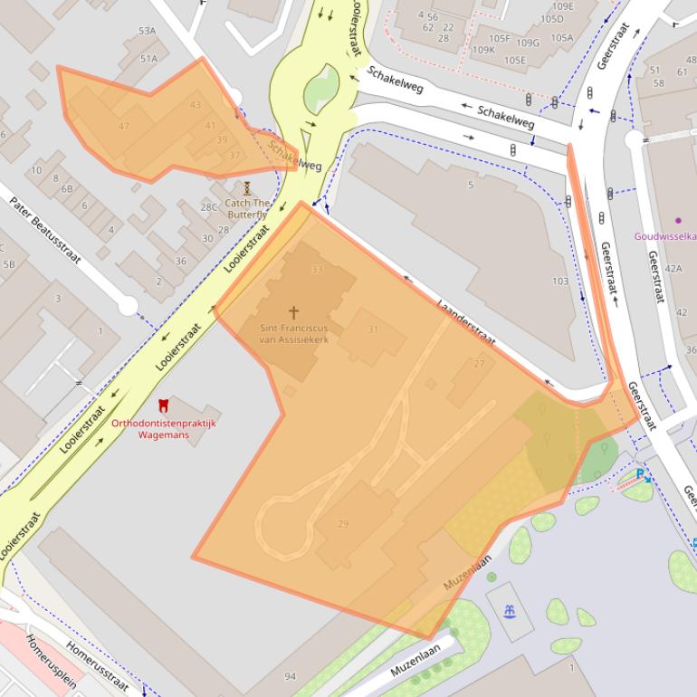 Kaart van postcodegebied 6411VA.