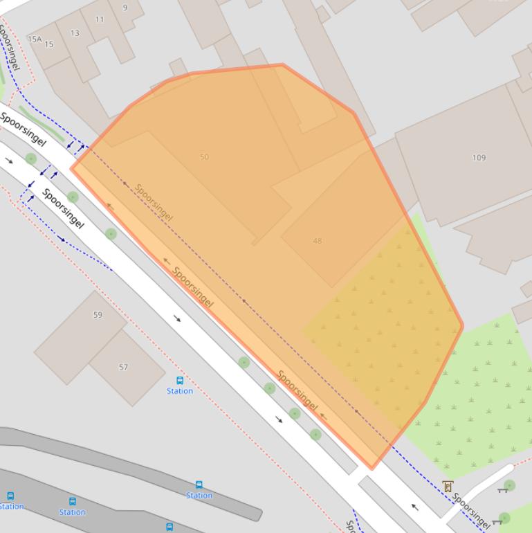 Kaart van postcodegebied 6412AC.