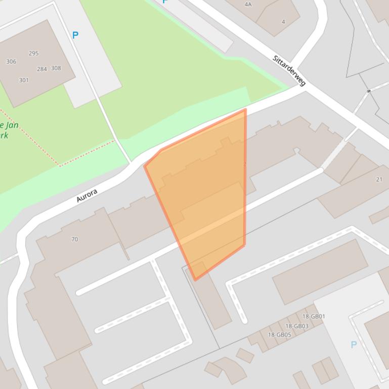 Kaart van postcodegebied 6412GC.