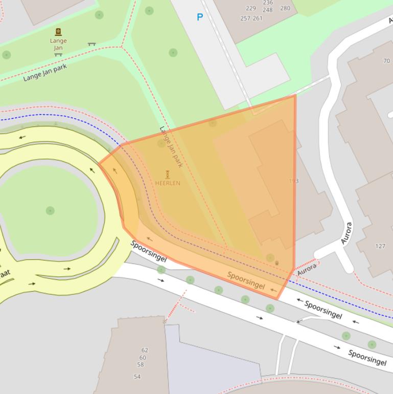 Kaart van postcodegebied 6412GK.