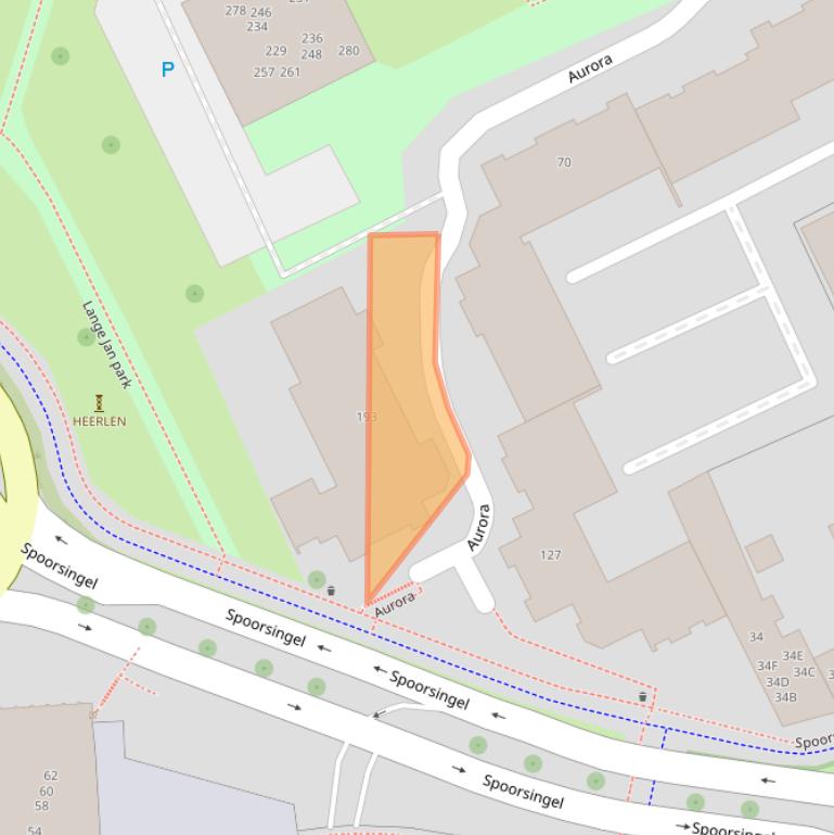 Kaart van postcodegebied 6412GL.