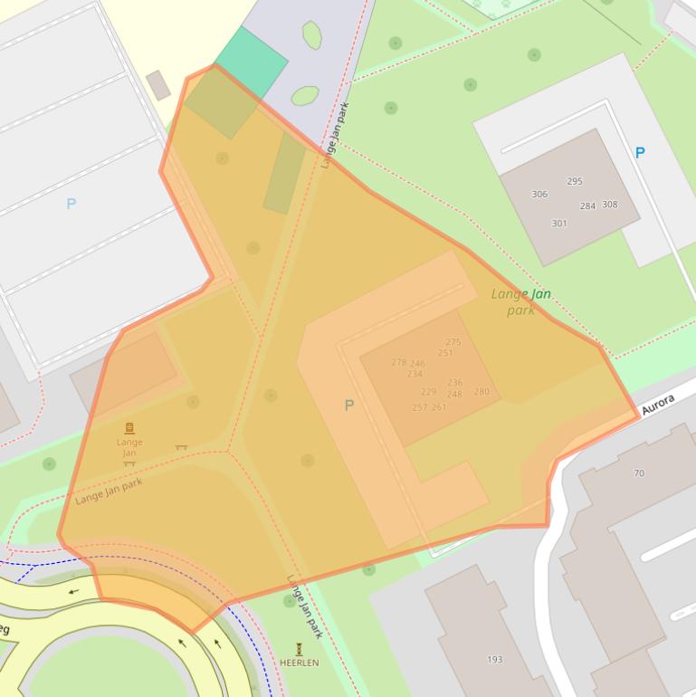 Kaart van postcodegebied 6412GM.