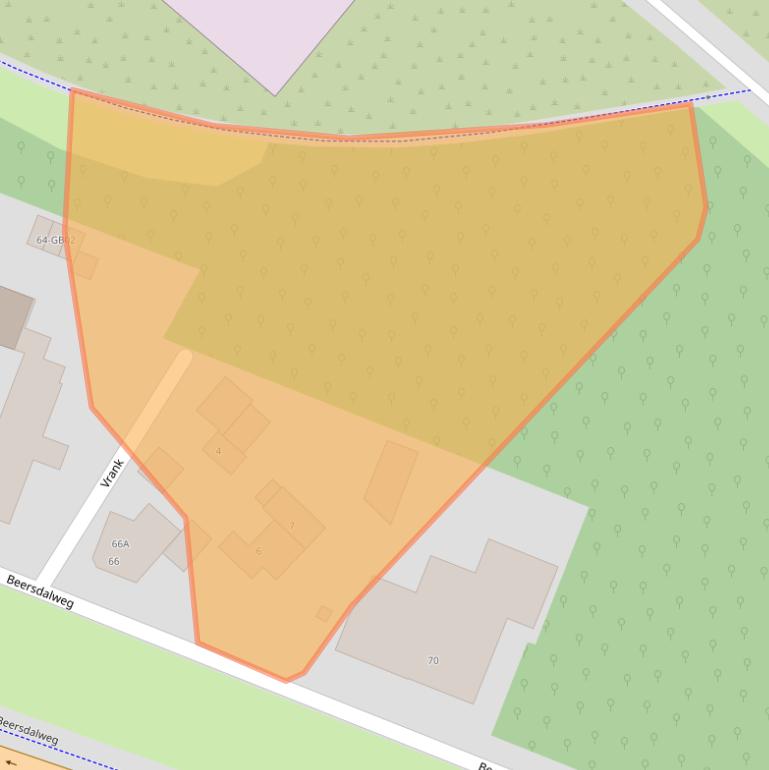 Kaart van postcodegebied 6412PG.