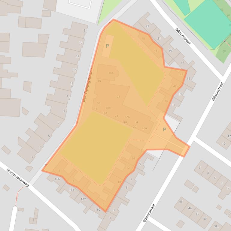 Kaart van postcodegebied 6412TE.