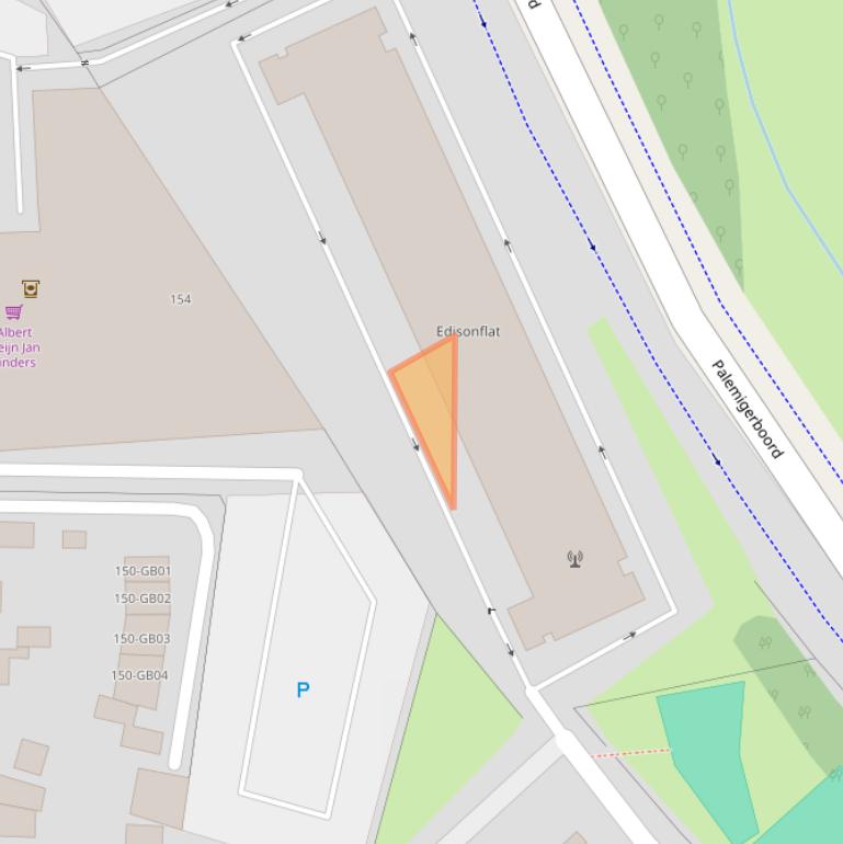 Kaart van postcodegebied 6412TT.