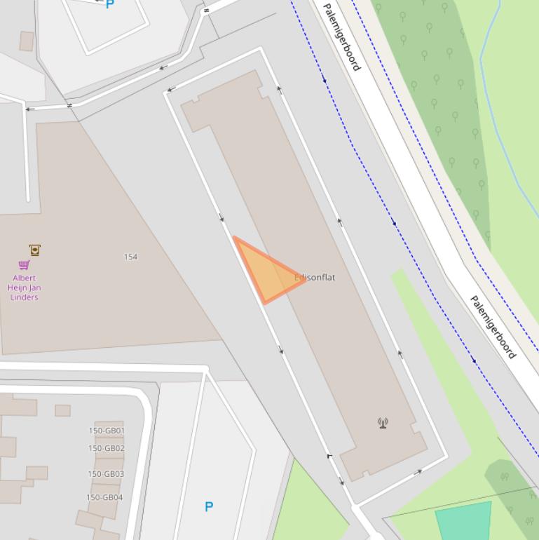 Kaart van postcodegebied 6412TW.