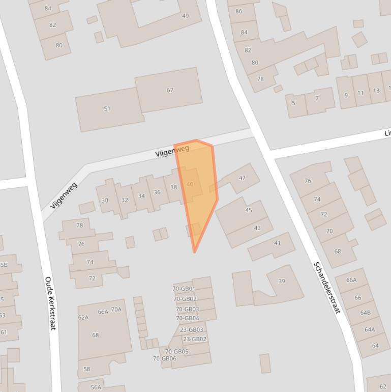 Kaart van postcodegebied 6412VS.