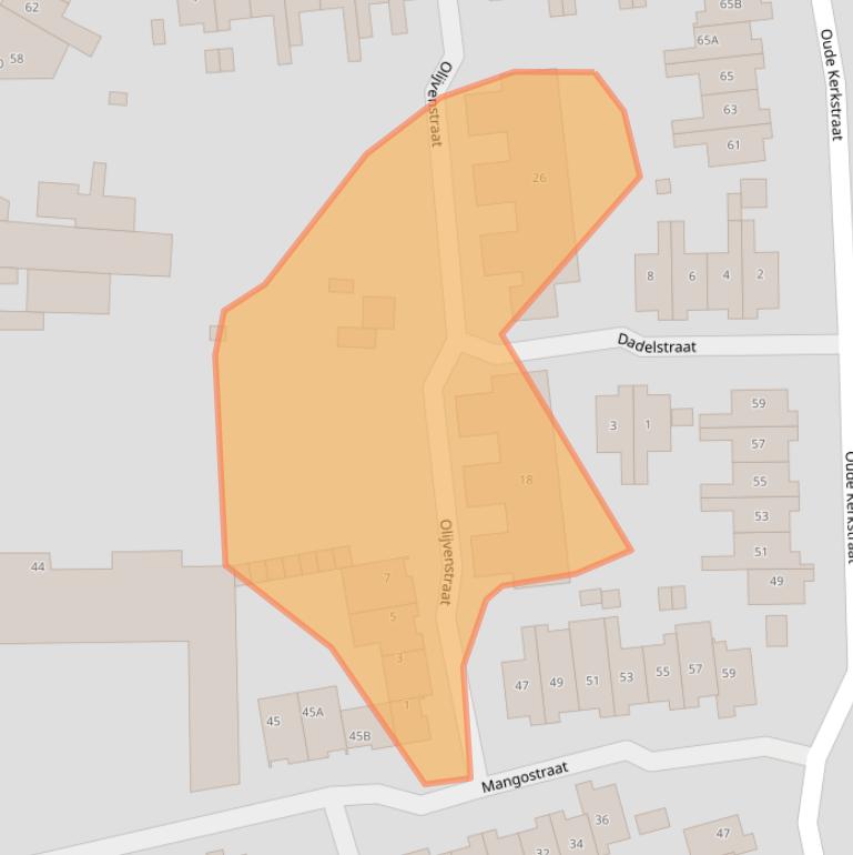 Kaart van postcodegebied 6412WK.