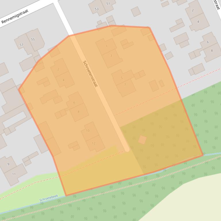 Kaart van postcodegebied 6413BM.