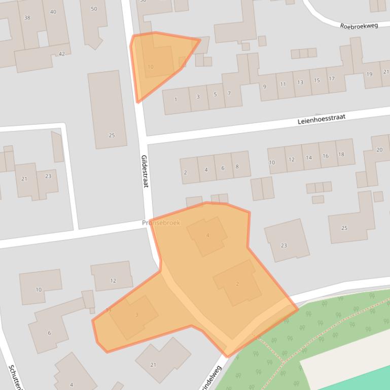 Kaart van postcodegebied 6413CC.