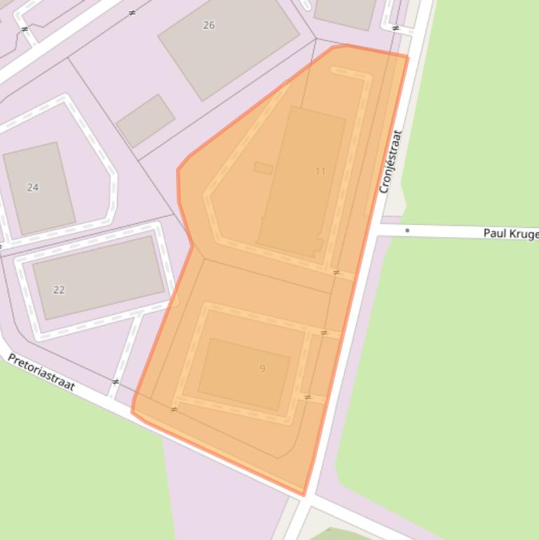 Kaart van postcodegebied 6413NT.