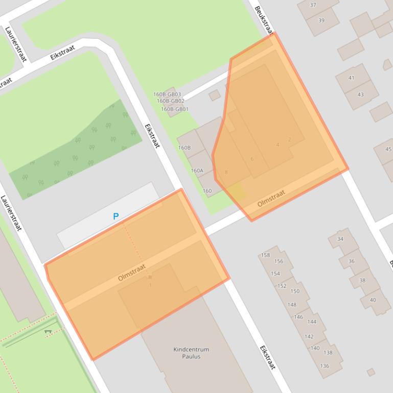 Kaart van postcodegebied 6413RA.