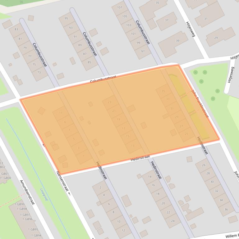 Kaart van postcodegebied 6413TS.