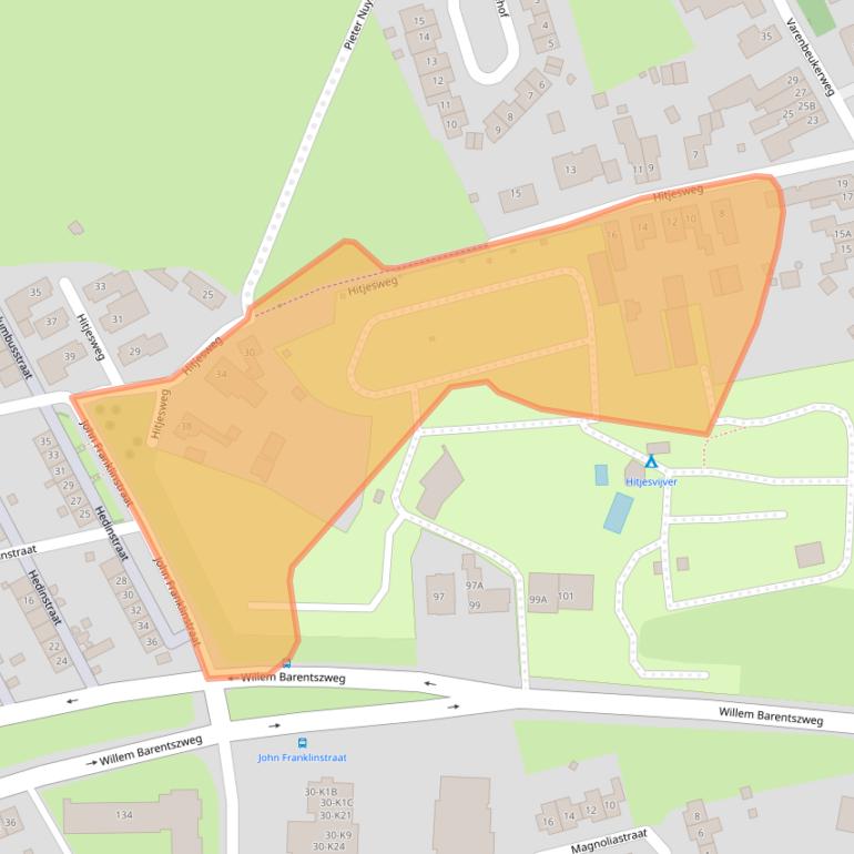 Kaart van postcodegebied 6413TW.