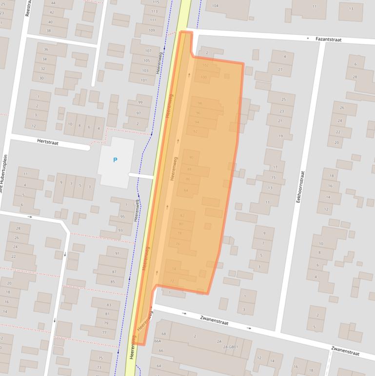 Kaart van postcodegebied 6414AP.