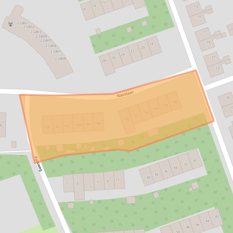 Kaart van postcodegebied 6414HK.