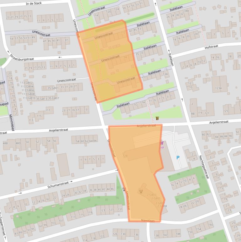 Kaart van postcodegebied 6414NX.