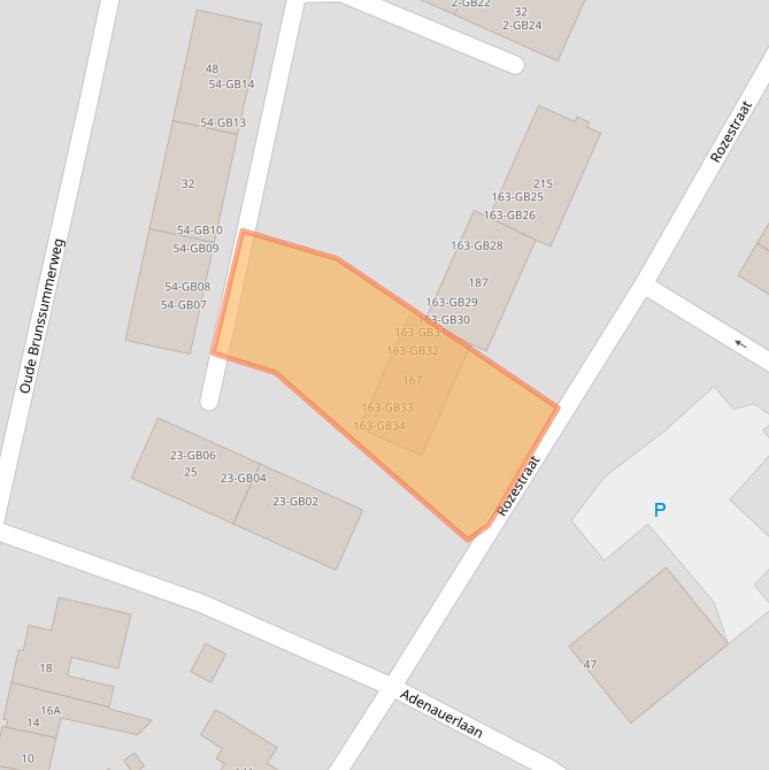 Kaart van postcodegebied 6414PG.