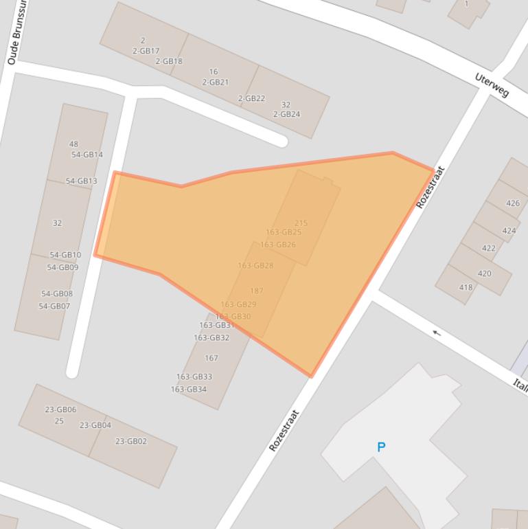 Kaart van postcodegebied 6414PH.