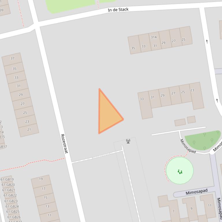 Kaart van postcodegebied 6414PL.