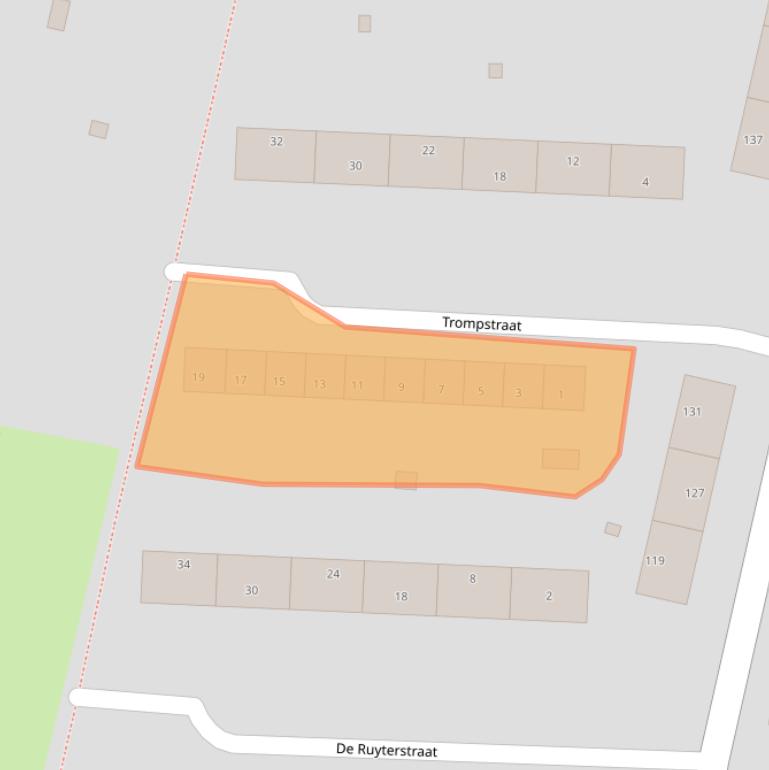 Kaart van postcodegebied 6414SB.